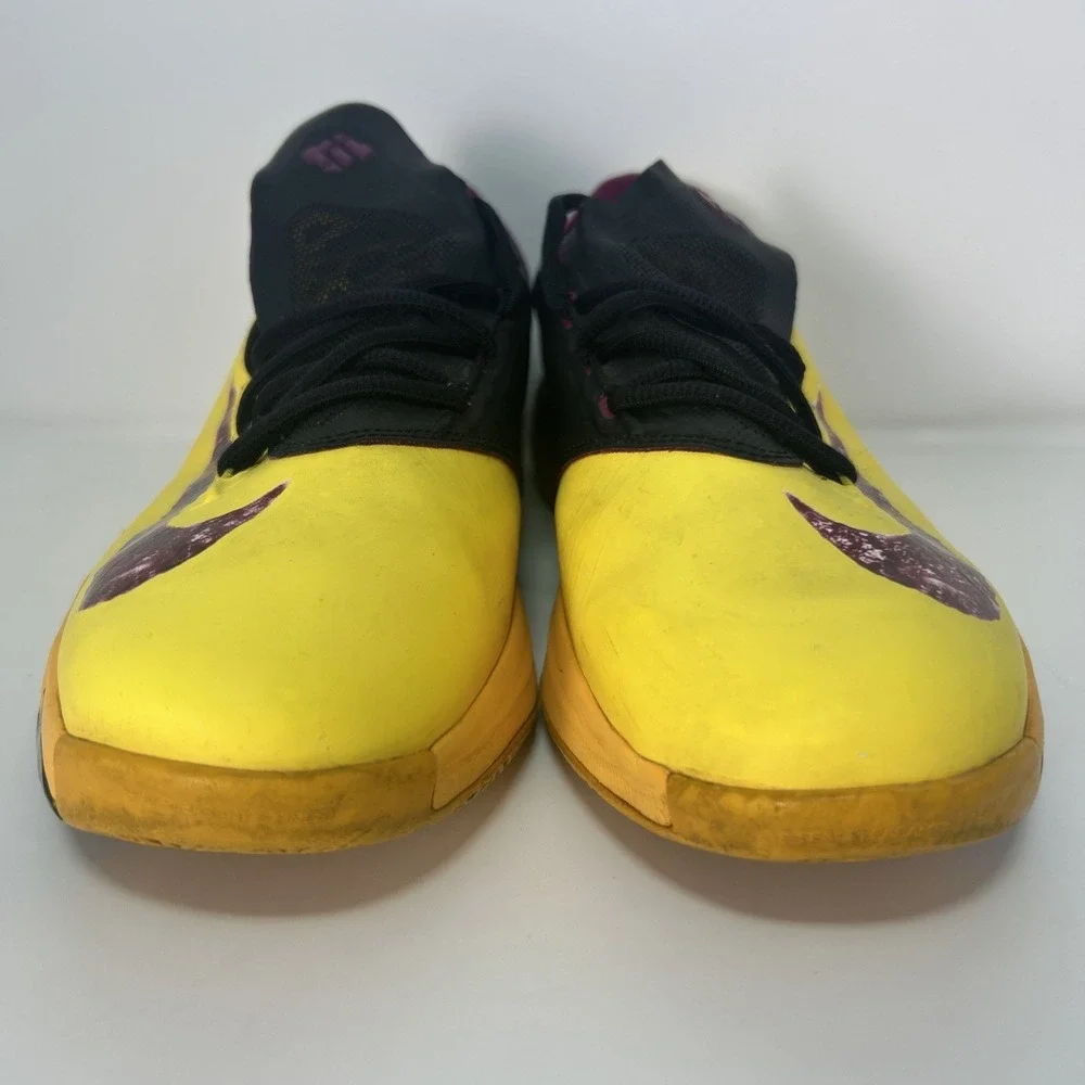 Nike KD Peanut Butter‎ Jelly Kids Sz 7Y, Women's Sz 8.5 Yellow/Purple 599477-801